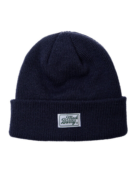 CLASSIC LABEL LONG BEANIE NAVY