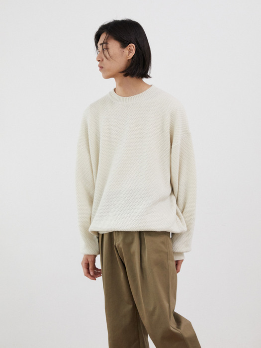 EIN WOOL KNIT (IVORY)