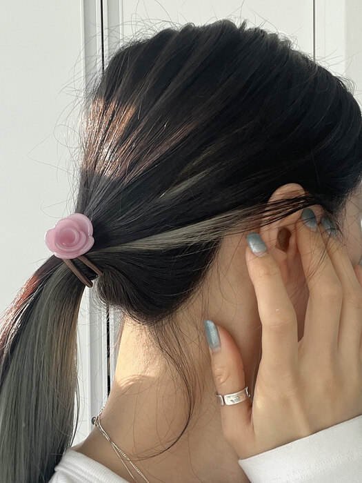 Rose hair tie (8color)