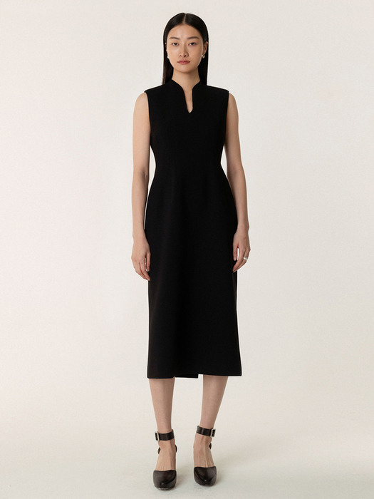 SS23 Eldina Classic Dress From Japan (TAKISADA) Black