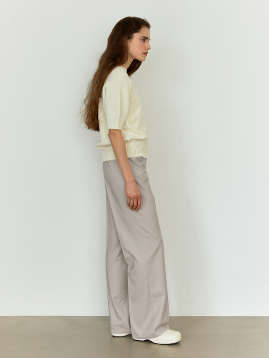 RTS RIVET STRAIGHT TROUSERS_2COLORS