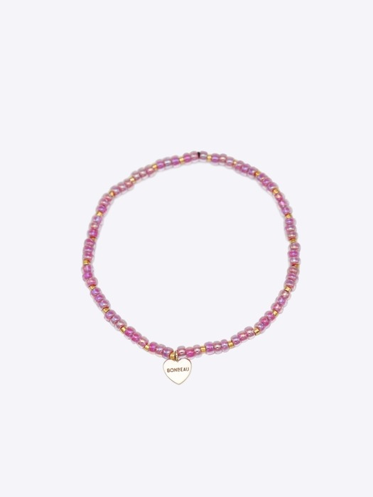 Ice color beads simple Bracelet 아이스 심플 컬러 레이어드 비즈 팔찌