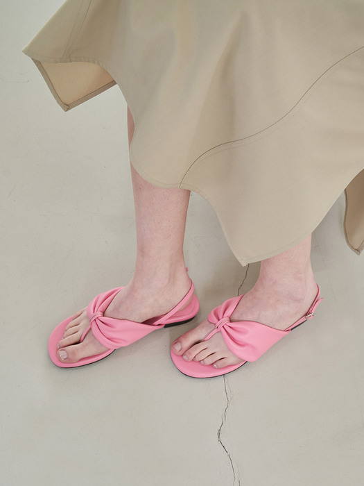 Emily Sandals Leather Pink