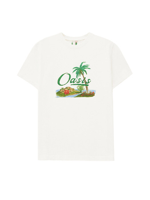 Oasis T-Shirt ESSENTIAL UNISEX White