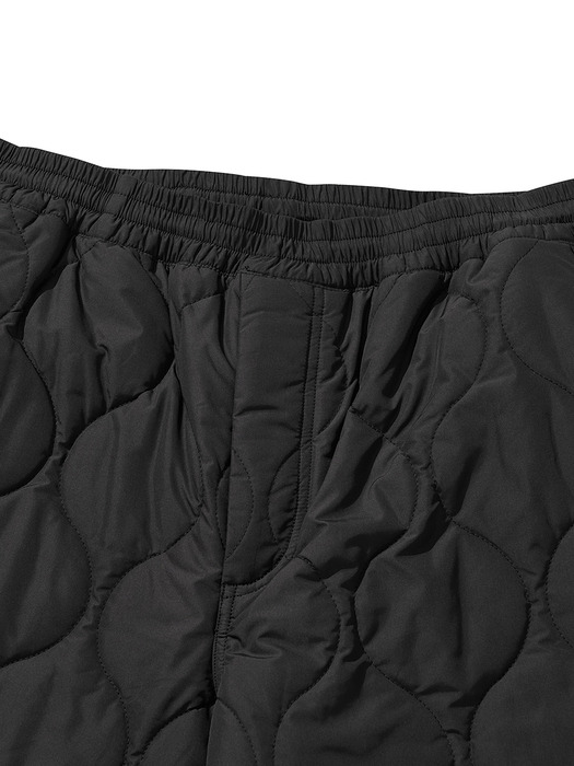 EASY QUILTING PANTS / BLACK