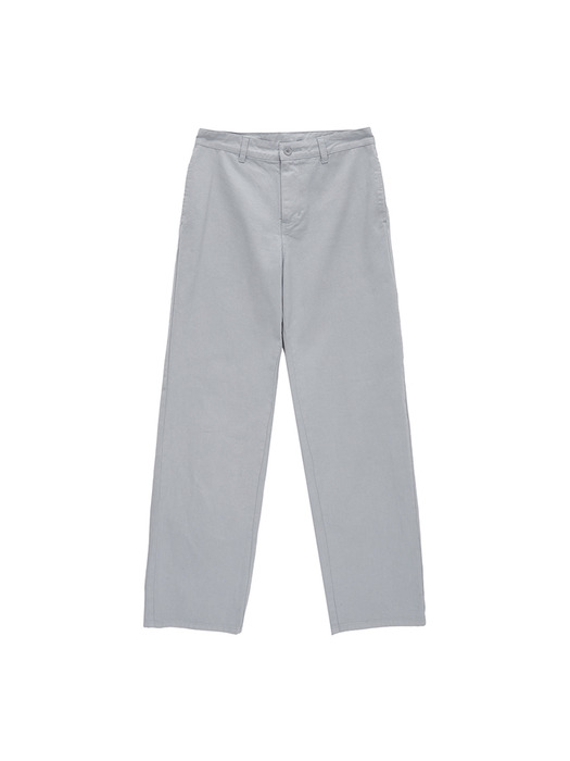 PATCHED DYING PANTS IN GREY
