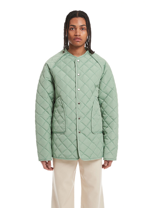 Mint Quilted Jacket
