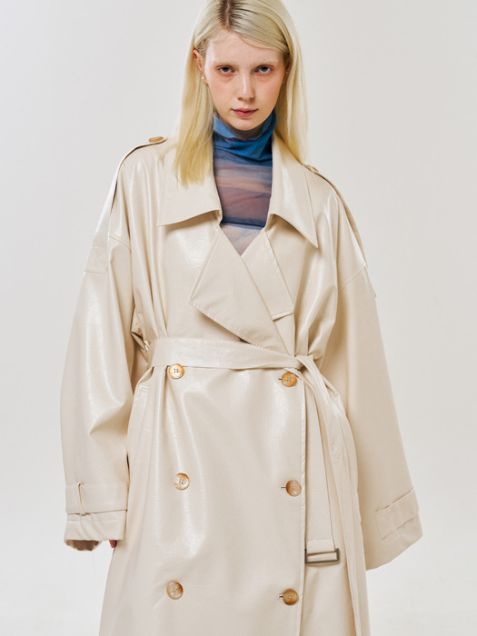 EMBER TRENCH COAT (IVORY)