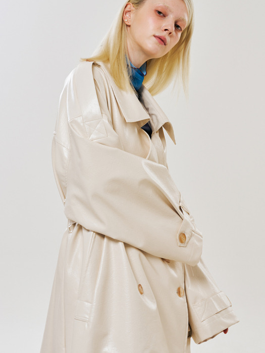 EMBER TRENCH COAT (IVORY)