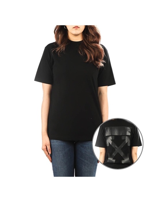 [오프화이트] (OWAA049F21JER002 1010) 여성 애로우 반팔 티셔츠