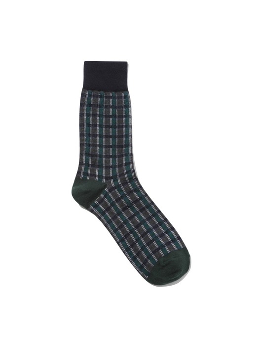 check jacquard socks _CALAX24211NYX