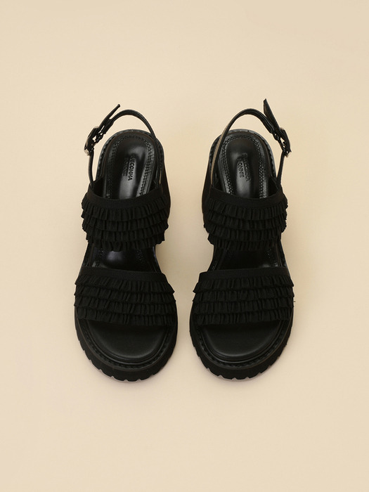 Cancan 24 platform sandal(black)_DG2AM24031BLK