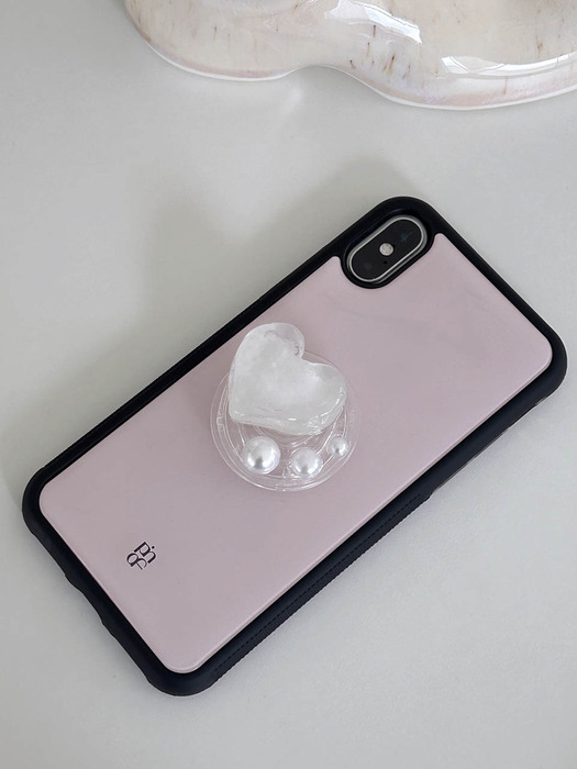 Pink epoxy phone case