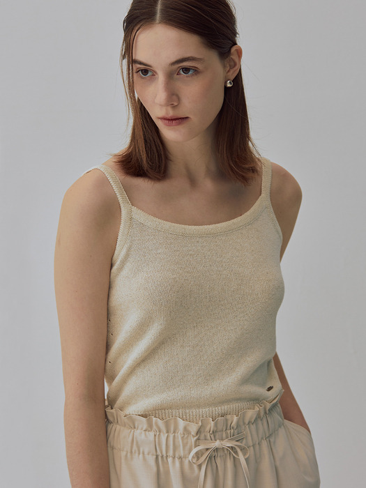 NATURE KNIT SLEEVELESS (3colors)