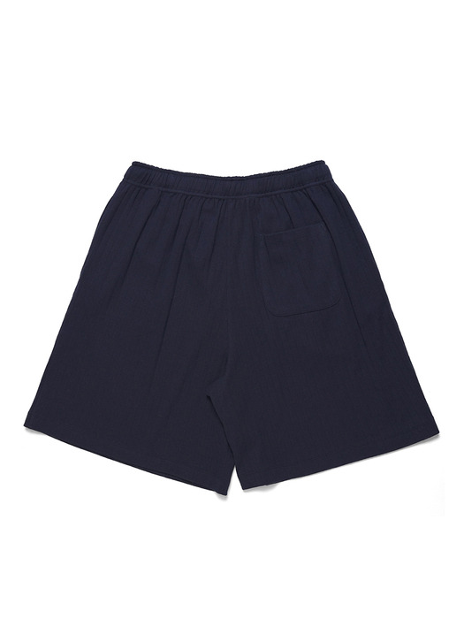 [10차 리오더] POINTELLE LOW RISE BERMUDA SHORTS_NAVY BLUE