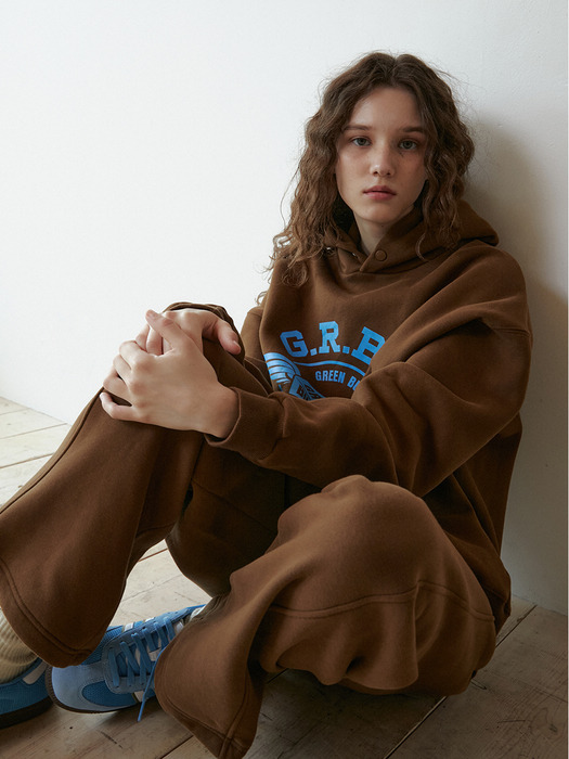 Butter Wing Fluff Hoodie (Brown)