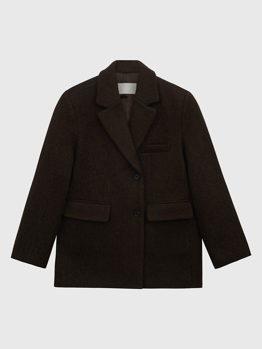 Hairy Alpaca Standard-fit Wool Jacket