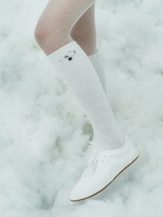 CASHMERE WOOL JEWEL SOCKS_TT4W712IV