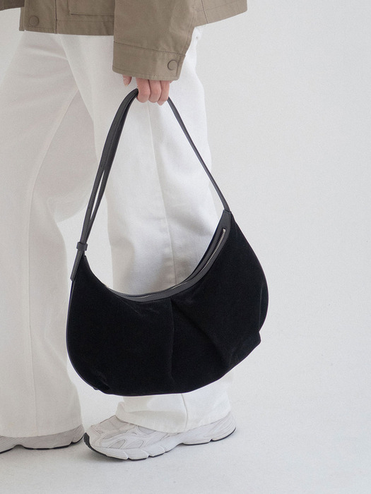 Fortune Suede Hobo Bag_2color