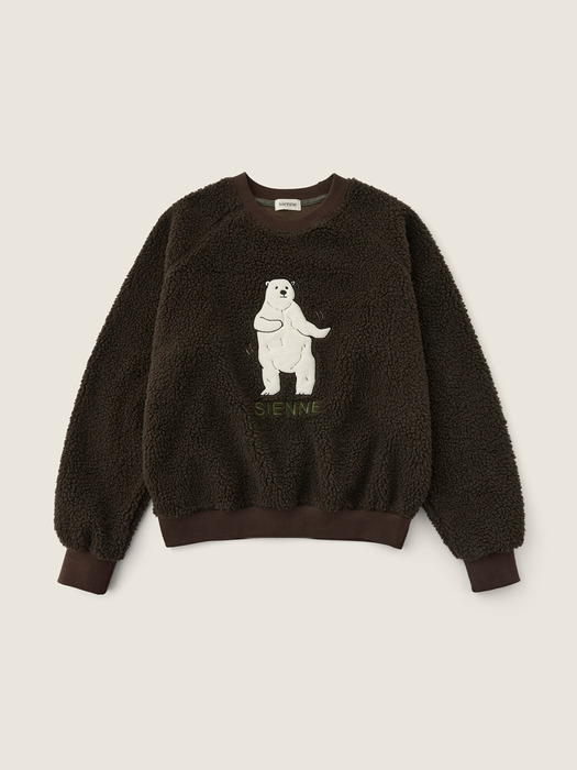 Dancing Bear Sweatshirt (Brown)