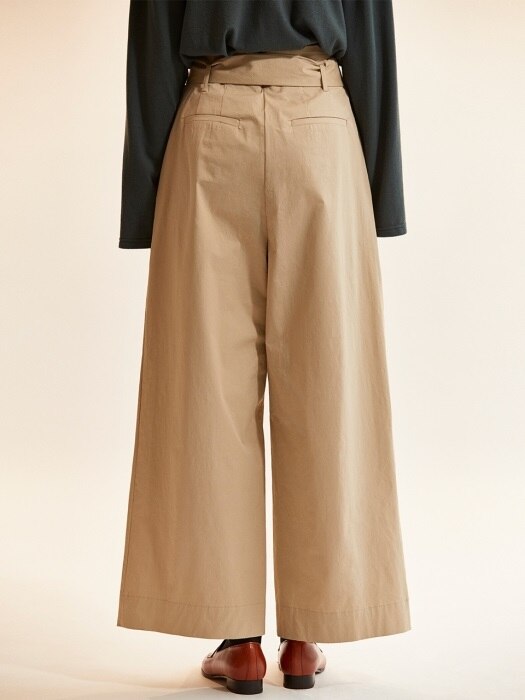 waist-tie cotton pants_beige