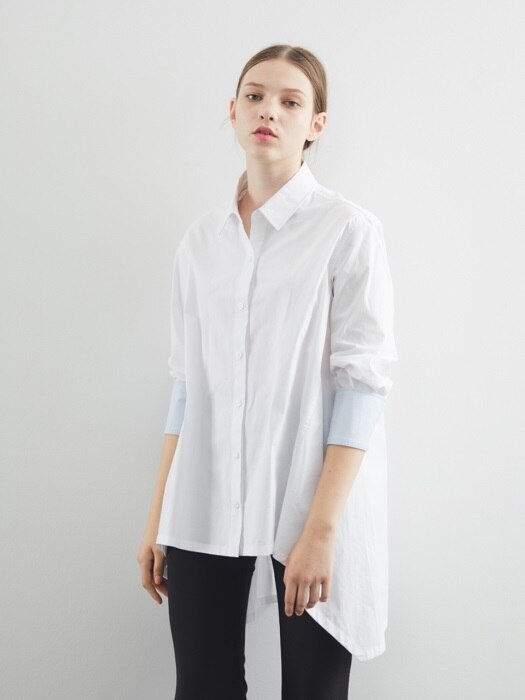 ALICE A-LINE SHIRTS_WH