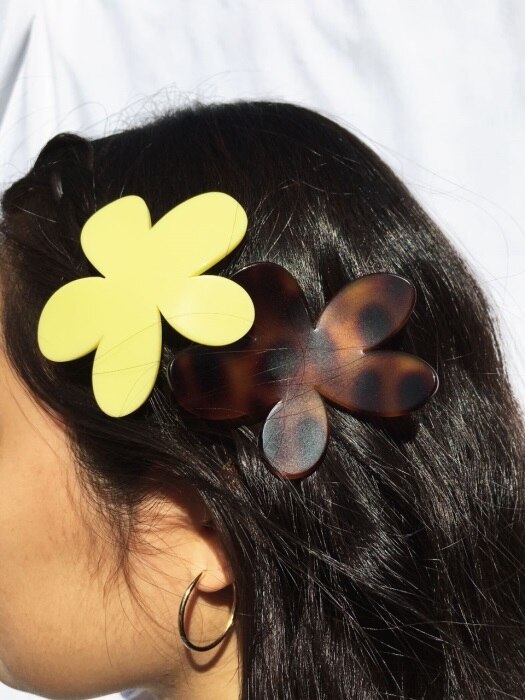 ohana lemon hair clip