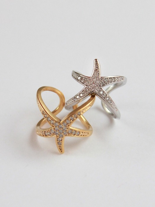 Starfish Ring (2color)