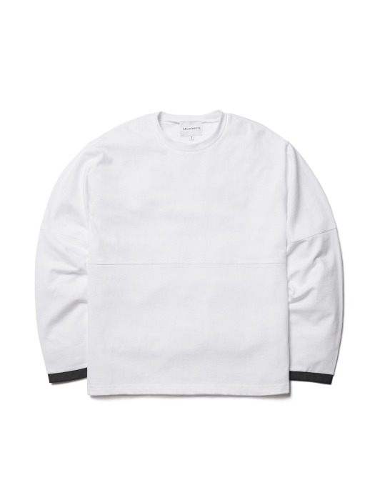 OVERTURE LONG SLEEVE TEE-WHITE