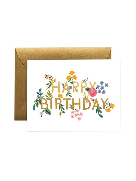 Wildwood Birthday Card 생일 카드