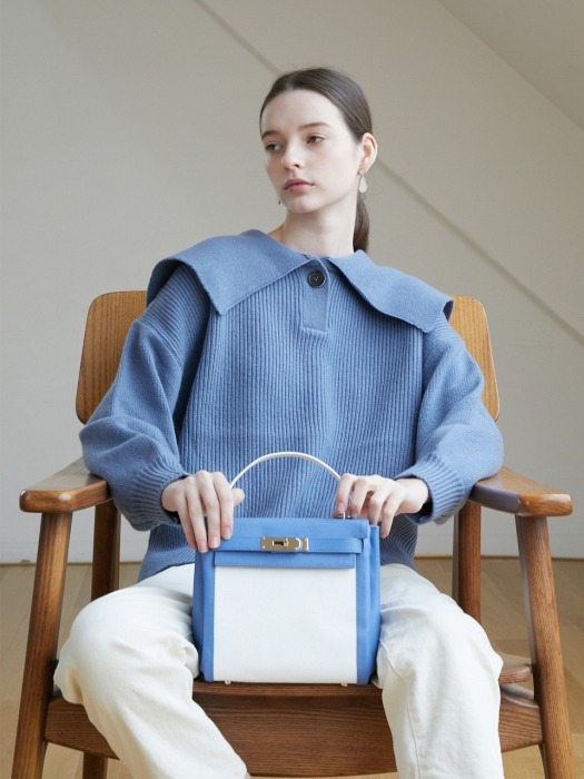 Graceful handbag_Blue
