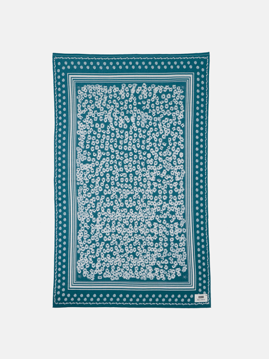 LEELEE Pattern Printed Blanket Green
