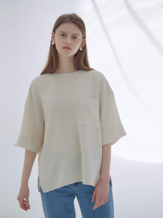 Summer tweed blouse [C/BE]