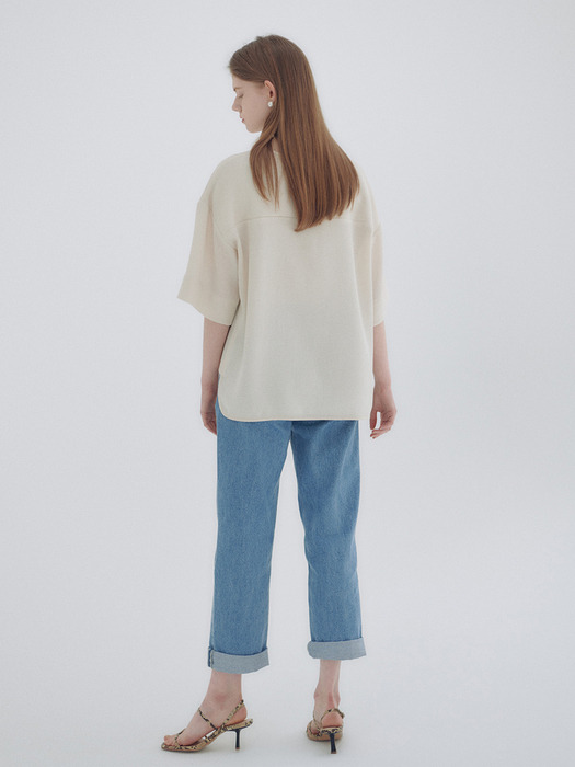 Summer tweed blouse [C/BE]