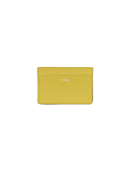 [단독]Perfec Essence Card wallet (퍼펙 에센스 카드지갑) Ginger yellow