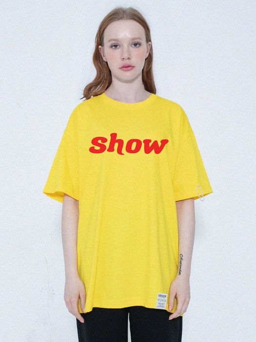 [UNISEX]SHOW 로고 반팔티_5color