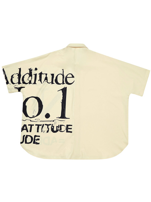 ADDITUDE No.1 AVANTGRADE SHIRT BEIGE