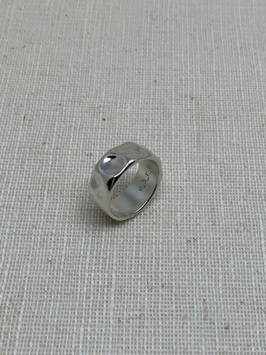 Marshmallow Silver Ring