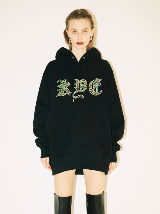 K.Y.E EMBROIDERY OVERSIZED HOODY (KYTZ7HDR04W)