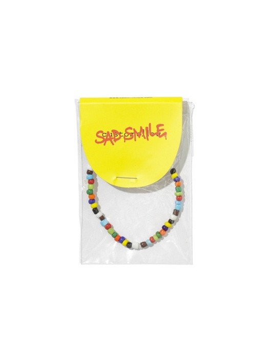 새드스마일 [온라인 단독] sad smile bead bracelet