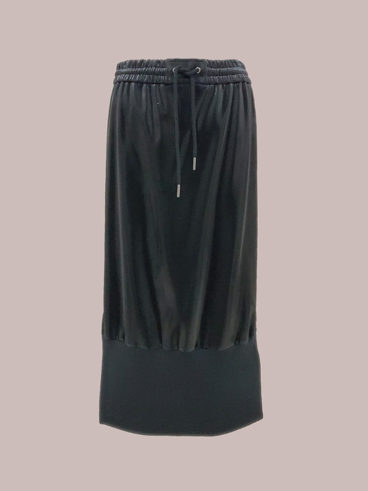 Enamel H line skirt
