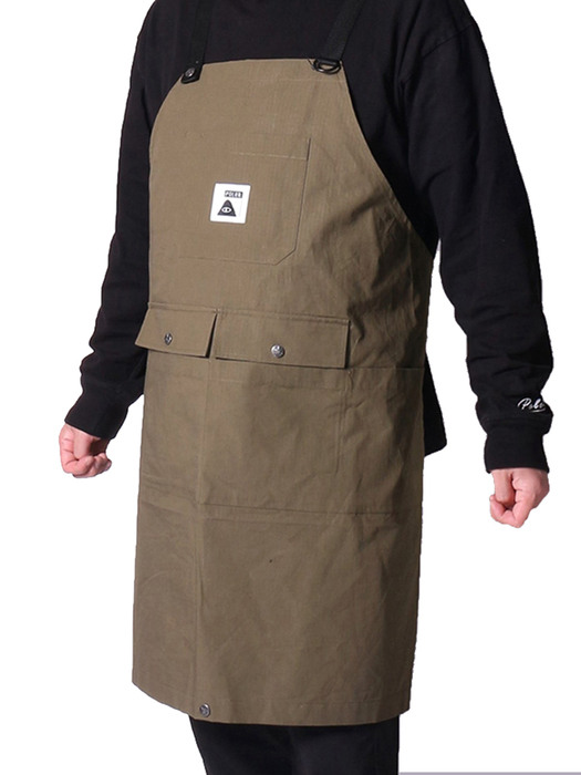 CAMP VIBES POCKET APRON OLIVE