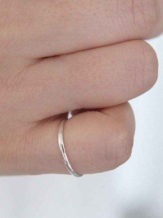 [Silver925] TN020 Thin and delicate basic ring