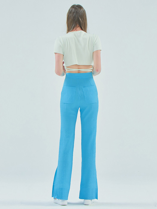 Slim pants_Light Blue
