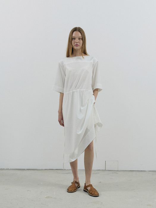 string dress (white)