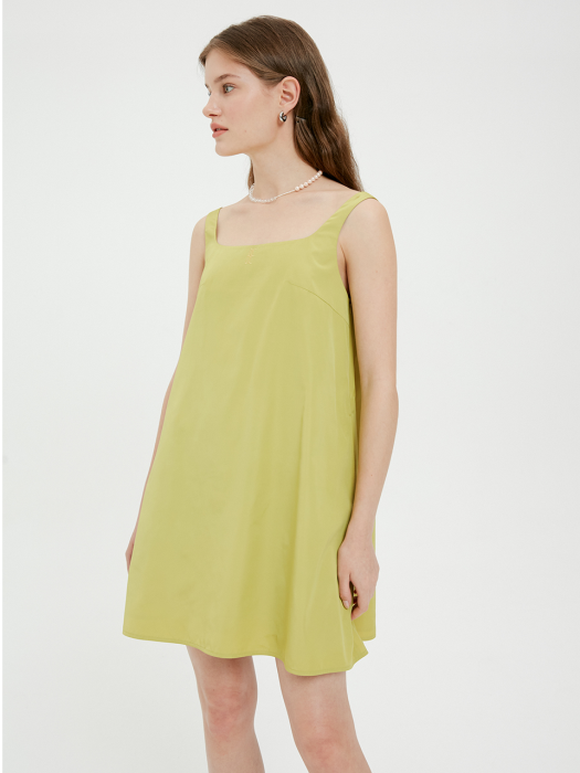 BENSIMON MINI A-LINE DRESS - MUSTARD