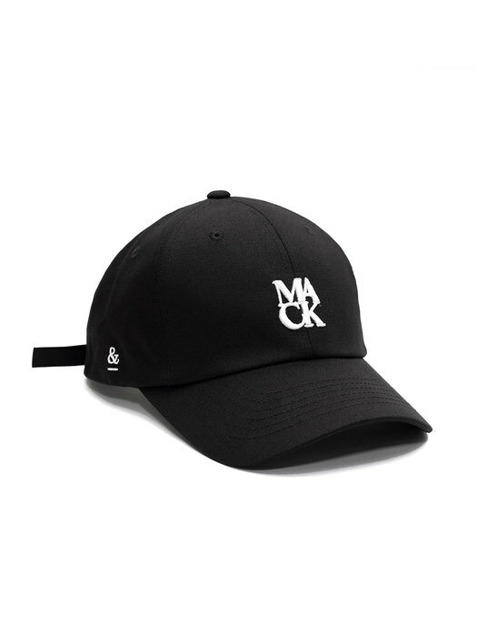 VOLUME MACK LOGO CAP BLACK