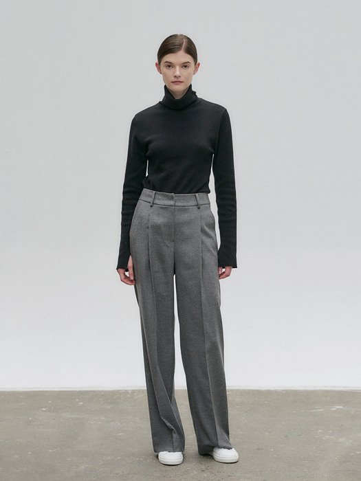 21FN new wide pants [GY]