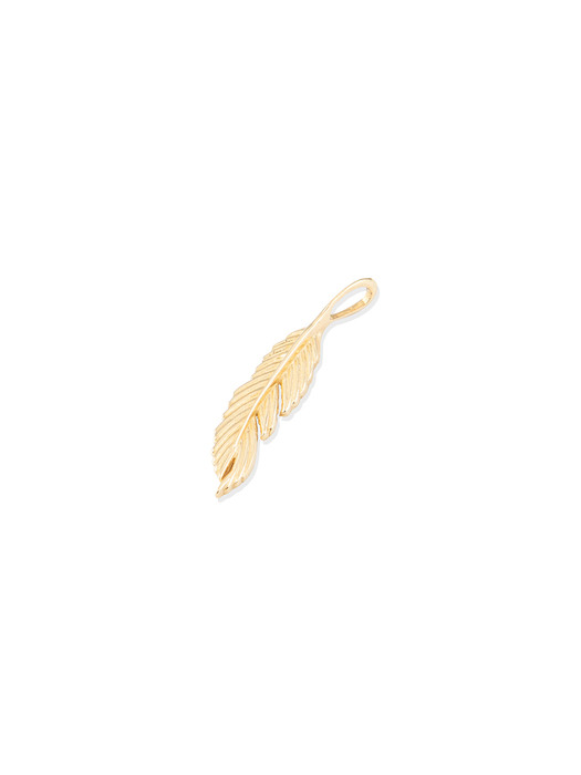 Leaf Pendant (14K Gold) #P19