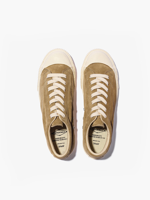 MILITARY STANDARD SUEDE _ Rock ivory